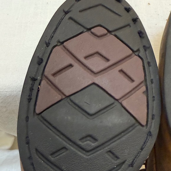 Ariat Womens Brown Leather Lace Up Ankle Boots Wesern Heritage Lacer Size 9.5B - Picture 7 of 12